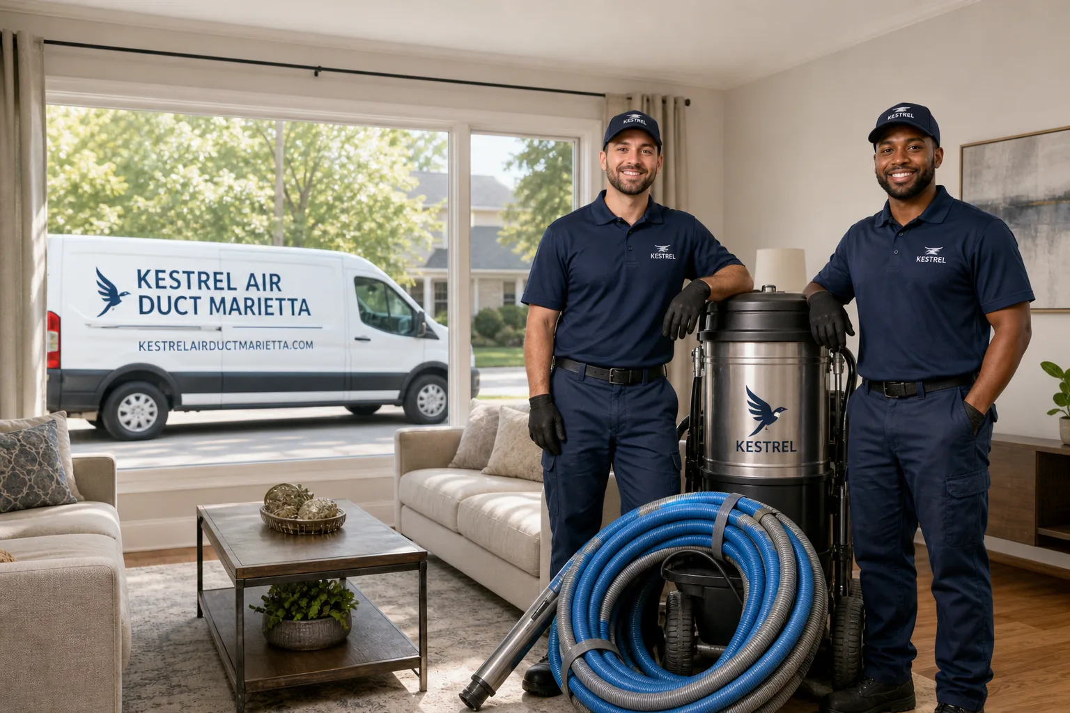 Kestrel Air Duct Marietta air duct cleaning team